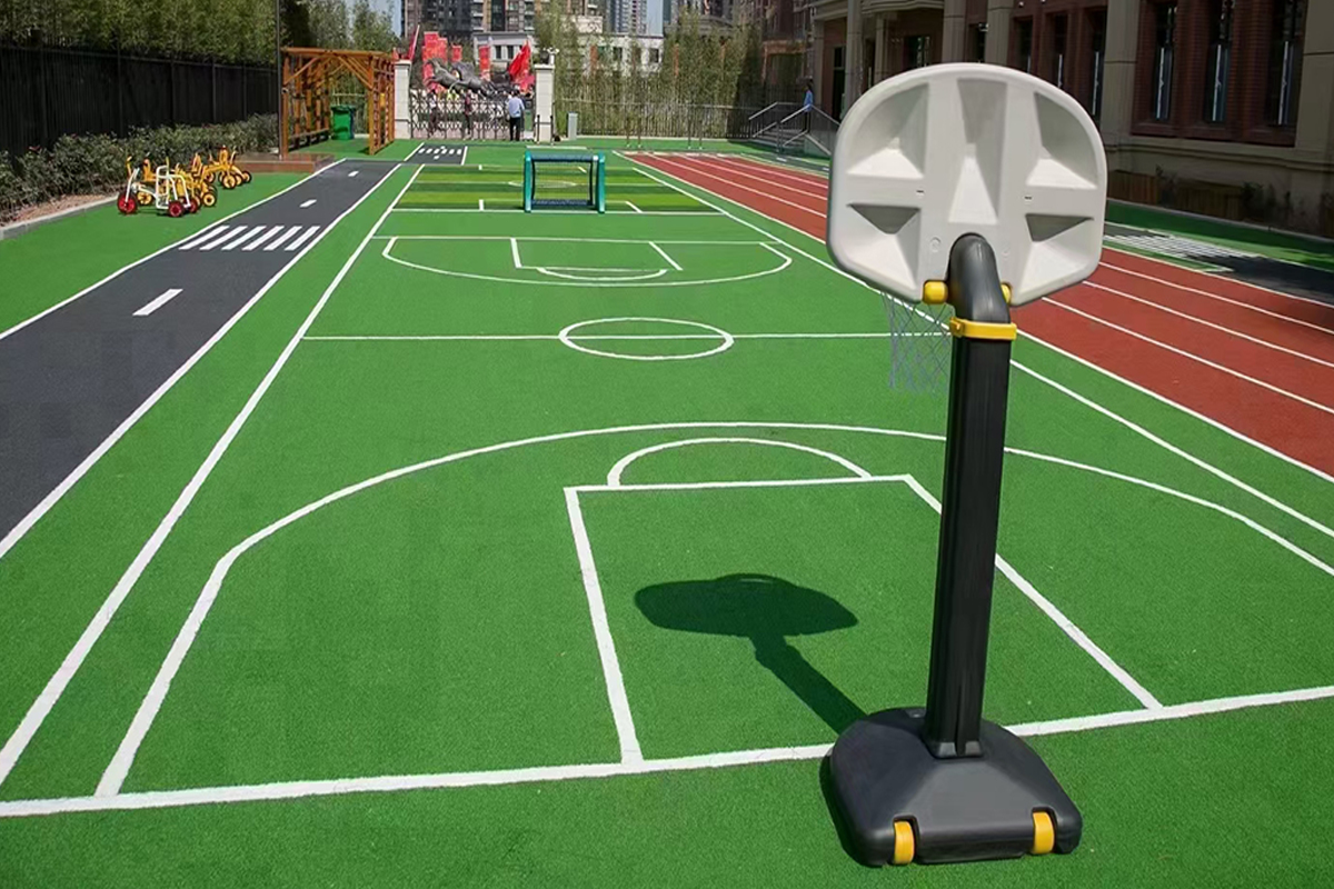 Basketball Grass